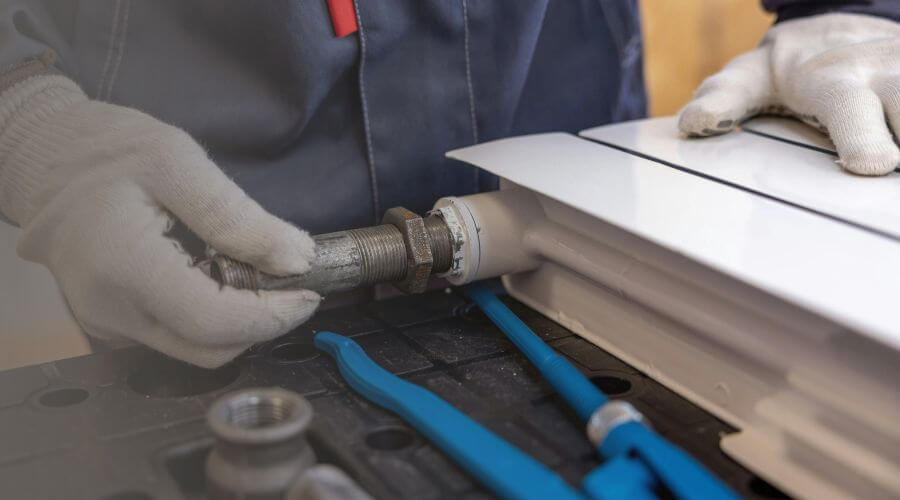 Professional water heater repair services in Osnabrock, ND